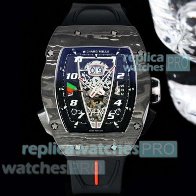 New Richard Mille RM 40-01 Carbon Fiber McLaren Speedtail Super Clone Men Watch